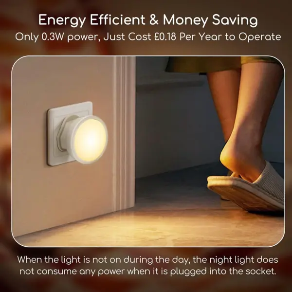 aigostar-night-light-plug-in-walls-kids-3-color-adjustable-led-for-hallway-landing8433325220549_05c_MP Aigostar Kids Plug-In Night Light, 3-Color LED – view 5