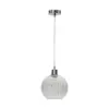 First Choice Carss Chrome Ceiling Pendant with Flex Suspension Kit – view 3