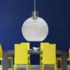 First Choice Carss Chrome Ceiling Pendant with Flex Suspension Kit