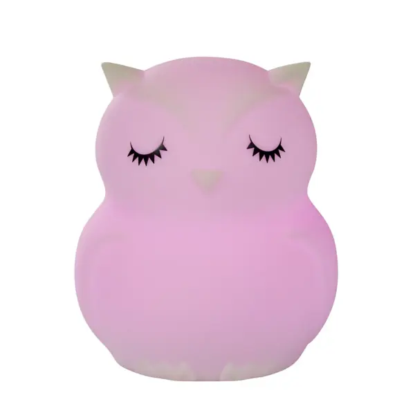 glow-damini-multicoloured-owl-integrated-led-night-light5020024410536_02c_bq Glow Damini Multicolor Owl Night Light – view 2