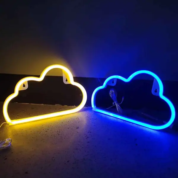 lightning-cloud-led-neon-sign-battery-usb-night-light-for-parties5061110032102_03c_MP Lightning Cloud LED Neon Night Light – Battery & USB, Party Decor – view 3