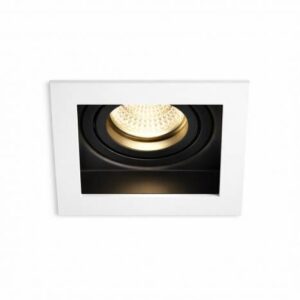 Brightano GU10 360° adjustable recessed light white